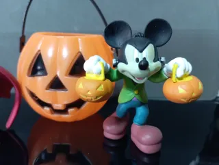 Mickey y Minnie Halloween Disney Bullyland figuras