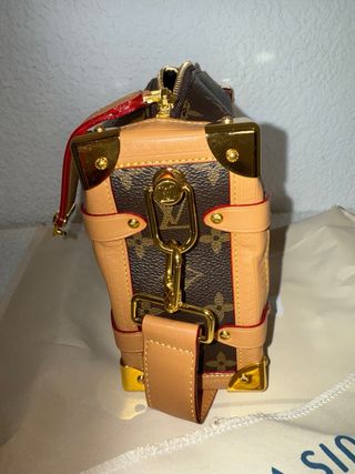 Bolso Louis Vuitton Marrón y Dorado
