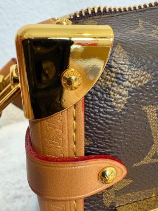 Bolso Louis Vuitton Marrón y Dorado