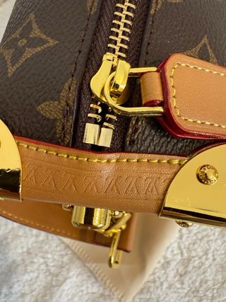 Bolso Louis Vuitton Marrón y Dorado