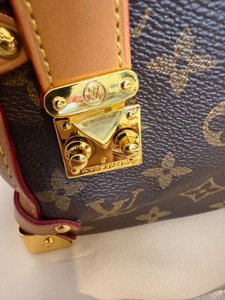 Bolso Louis Vuitton Marrón y Dorado