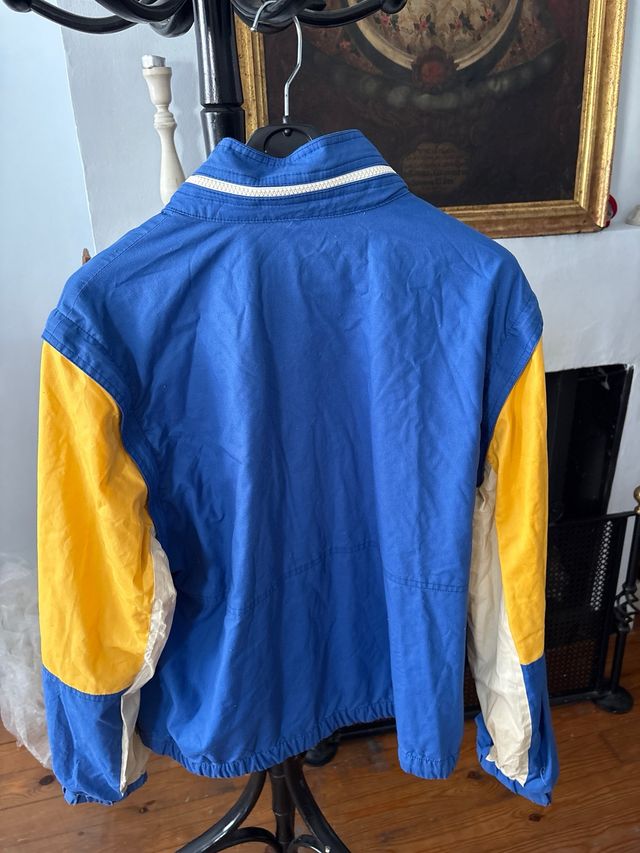 Chaqueta Burberrys Vintage Azul y Amarillo