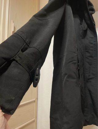 Abrigo Zara Negro Mujer