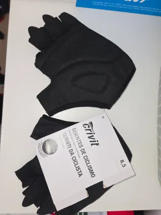 Guantes Ciclismo Crivit Talla 8,5