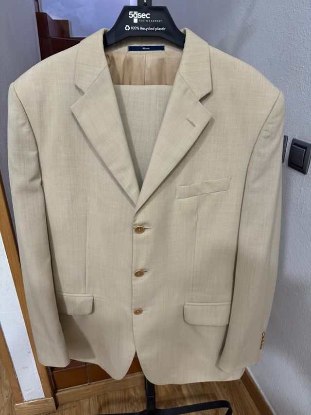 Traje Milano Beige Talla M