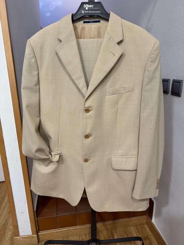 Traje Milano Beige Talla M