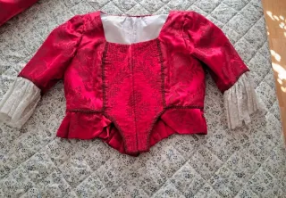 Traje Fallera Rojo 11-12 años