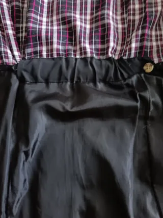 Abrigo de plumas Zara Negro 