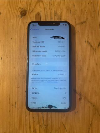 iPhone X 64GB Negro