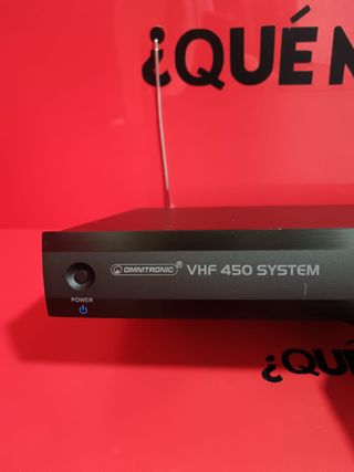 Omnitronic VHF 450 System Receptor Micrófono