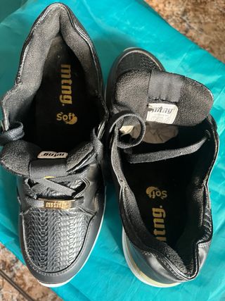 Zapatillas Mustang Negras Talla 39