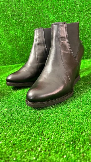 Botines Chelsea Piel con Plataforma