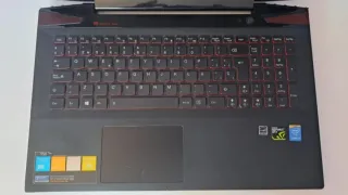 Portátil Gaming Lenovo Y50-70 Negro/Rojo