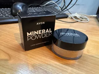 Avon Mineral Powder Fondotinta Cipria Pure Beige