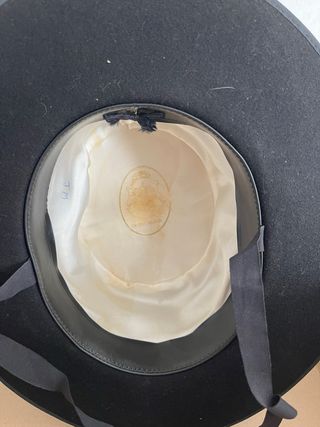 Sombrero Negro Ala Ancha Simon Vidosa