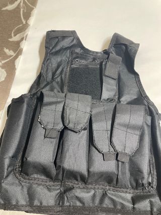 Chaleco táctico negro