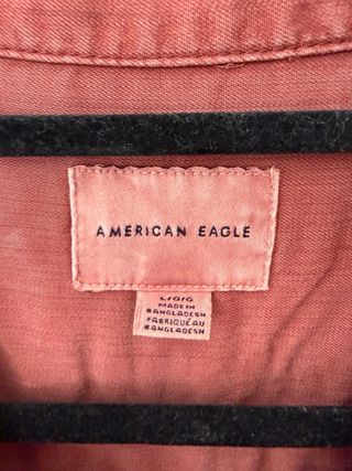 Blusa American Eagle Roja Mujer