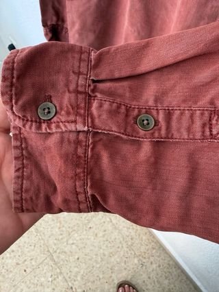 Blusa American Eagle Roja Mujer