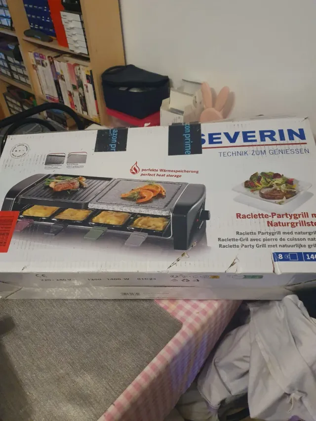 Raclette Party Grill SEVERIN 8 personas