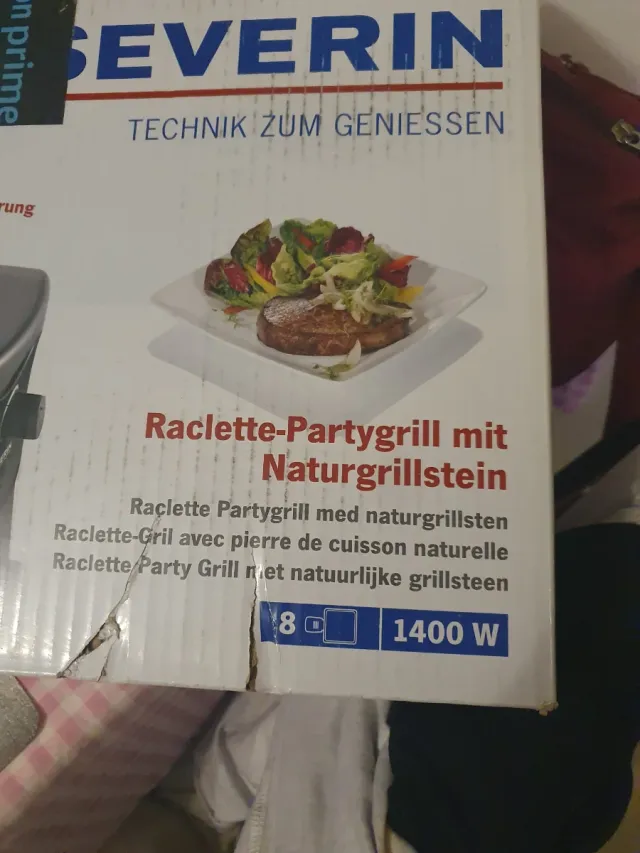 Raclette Party Grill SEVERIN 8 personas