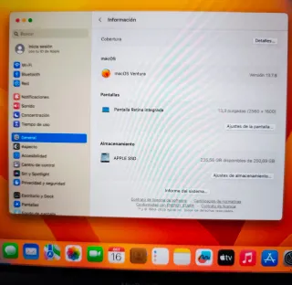 MacBook Pro 13 2017 Plata + Cargador