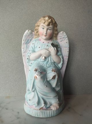 Antico Angelo in biscuit satinato