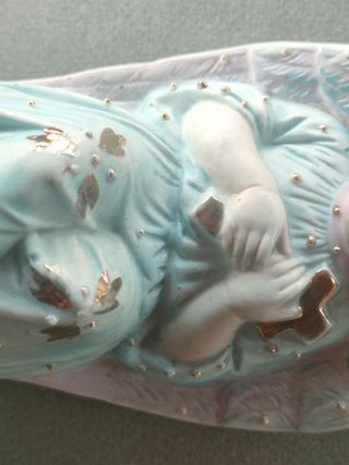 Antico Angelo in biscuit satinato