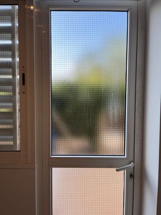 Cerramiento aluminio blanco