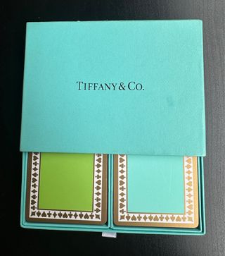 Tiffany & Co. naipes 2 mazos