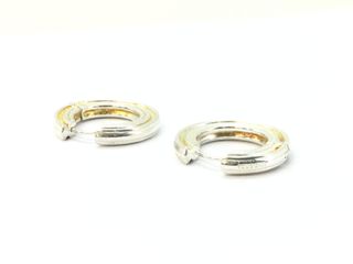 argollas plata 925mm