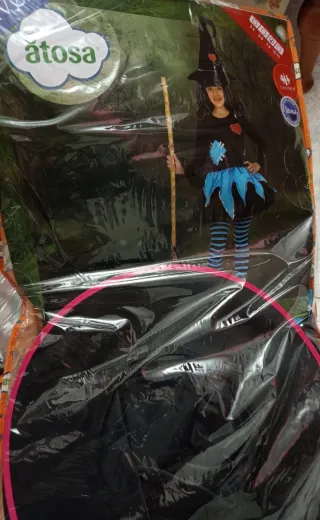 Disfraz Bruja Atosa Infantil