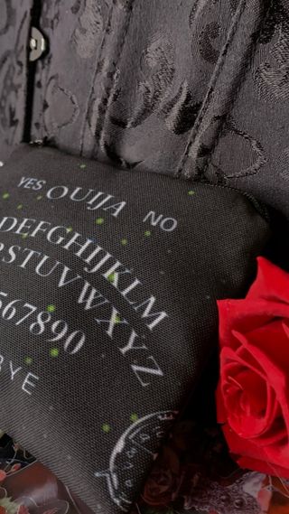Monedero “Ouija Noir” | Gothic Ouija Coin Purse