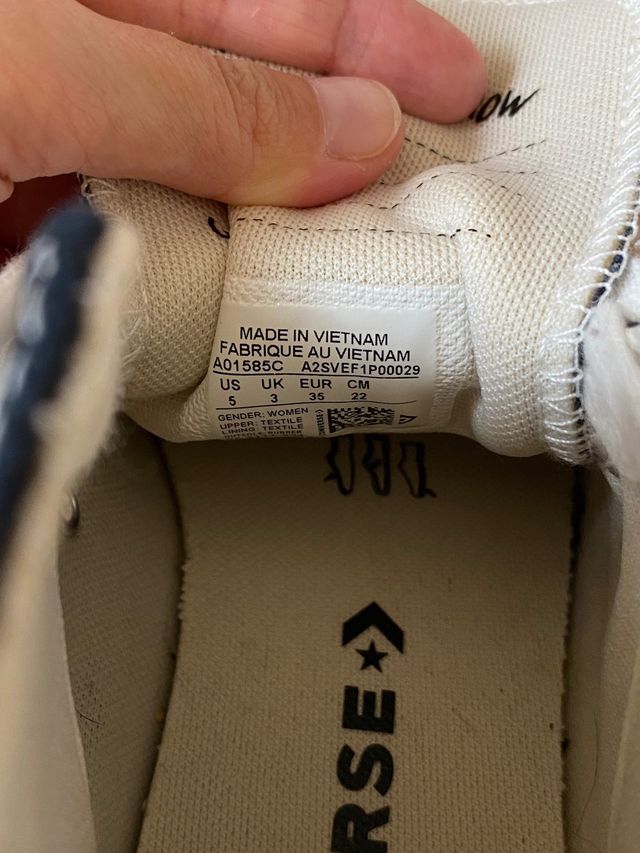 Converse All Star Hi con flores