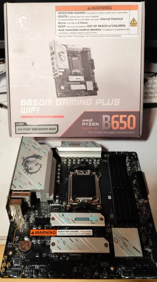 Placa Base MSI B650M GAMING PLUS WIFI