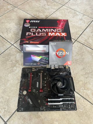 Pc gaming (motherboard + cpu + ram)