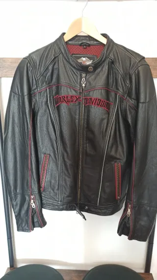 Chaqueta Cuero Harley Davidson Mujer Talla L
