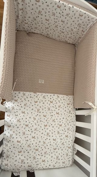 Colcha y protector cuna Uzturre 60x120