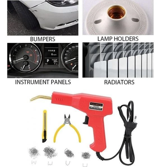 Pistola Saldatore Plastica Auto Kit Completo