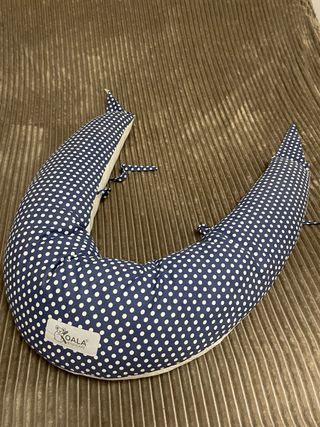 Cuscino allattamento Koala pois blu