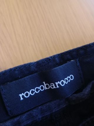 Pantaloncini Rocco Barocco Tg 44 Neri