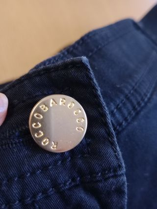 Pantaloncini Rocco Barocco Tg 44 Neri