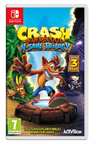 crash bandicoot n. sane trilogy n-switch