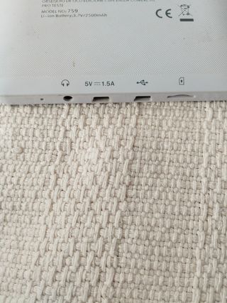 Tablet Negra y Blanca