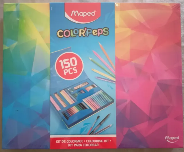 Kit Dibujo Maped Color'Peps 150 Piezas Nuevo