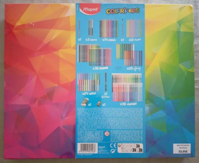 Kit Dibujo Maped Color'Peps 150 Piezas Nuevo