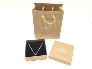 cadena plata 925mm 25cm