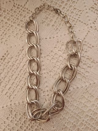 Conjunto Collar y Pulsera Plata