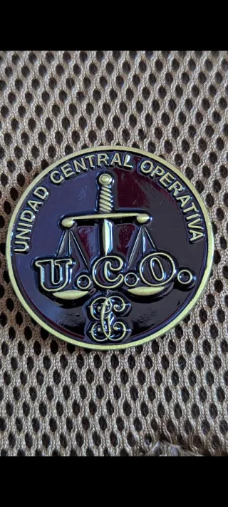 2 monete UCO Guardia Civil
