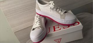 Scarpe Guess Bianche e Rosa