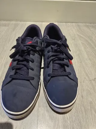 Zapatillas Adidas VS Pace 2.0 azul y rojo